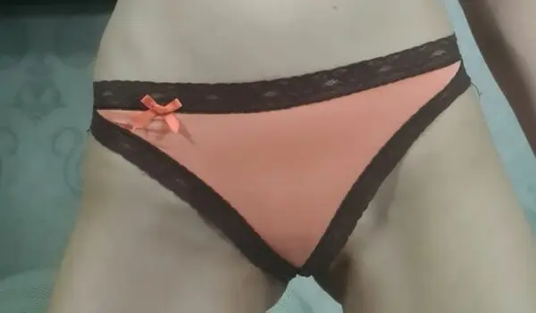 Orangener Frauen Slip